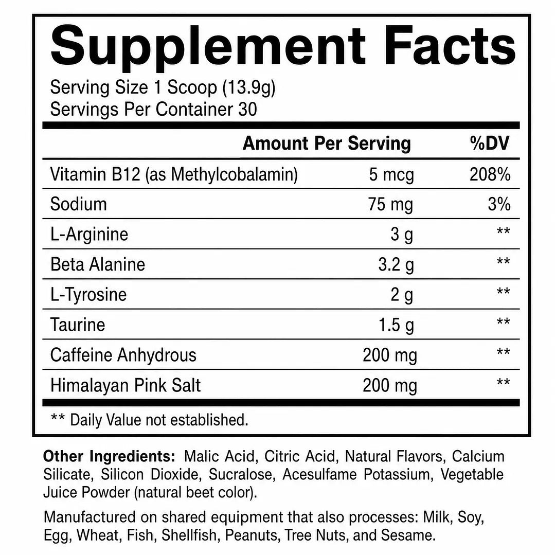 CBUM ESSENTIAL PRE WORKOUT 30 SERV
