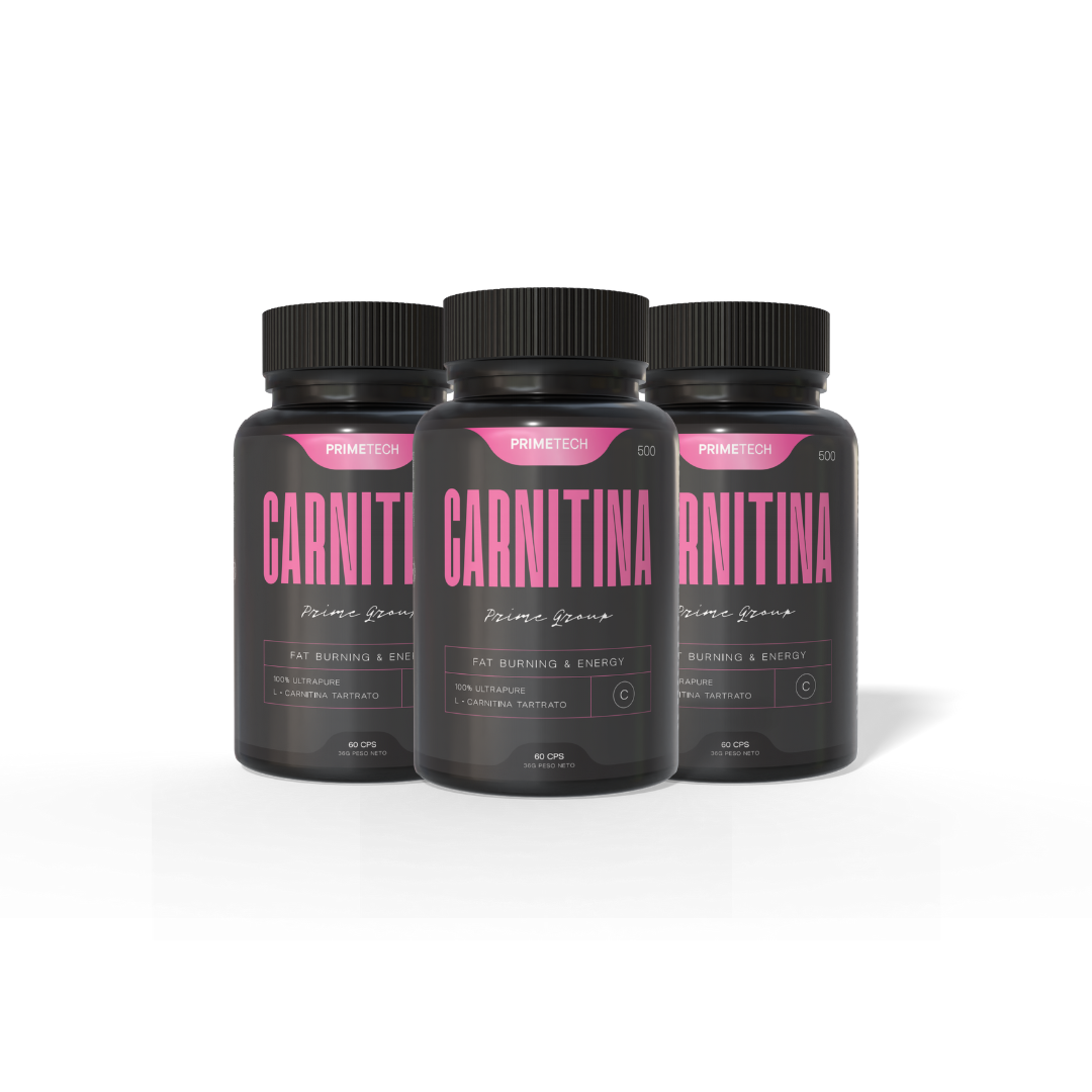 3 CARNITINAS 60 CAPS PRIMETECH