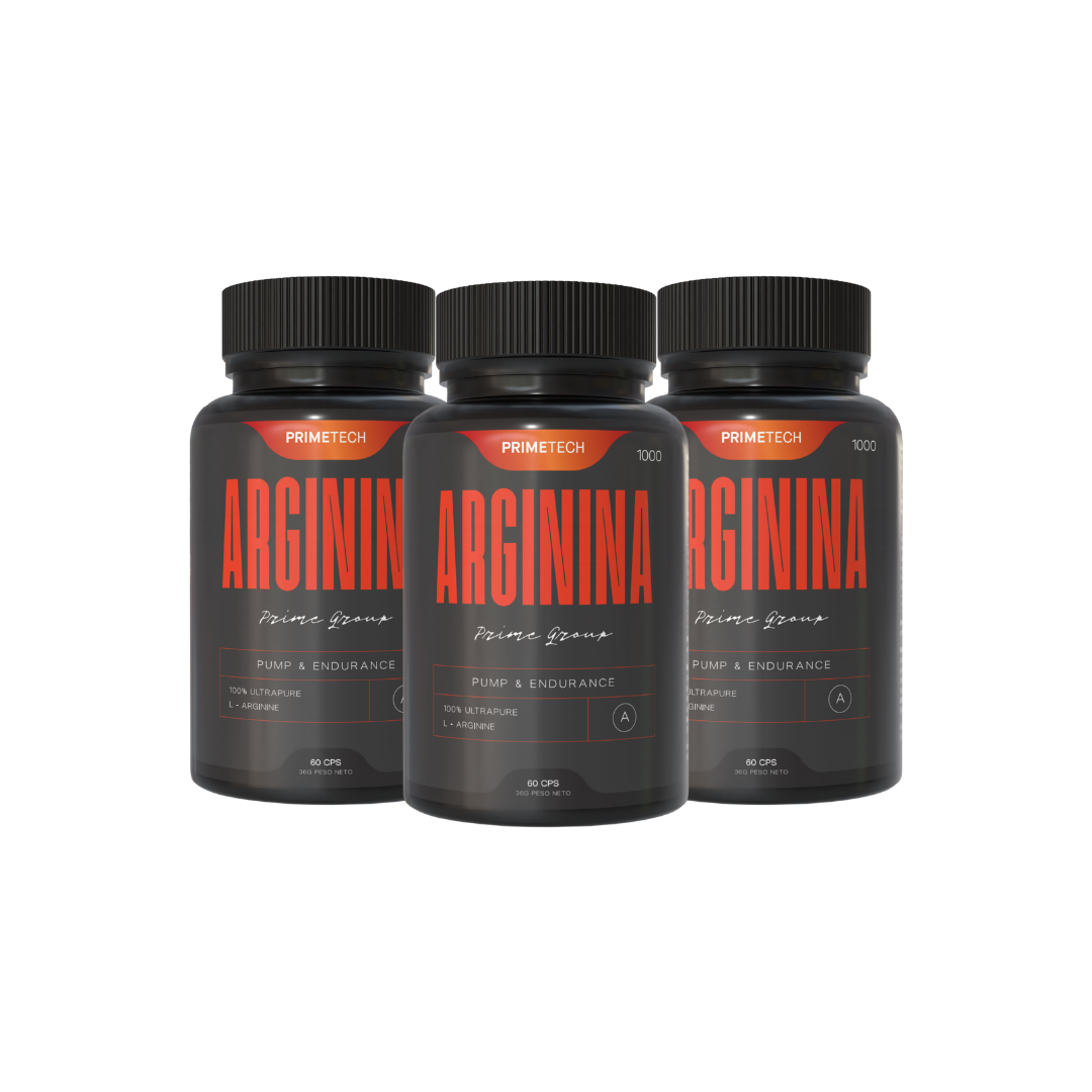 3 ARGININAS 60 CAPS PRIMETECH