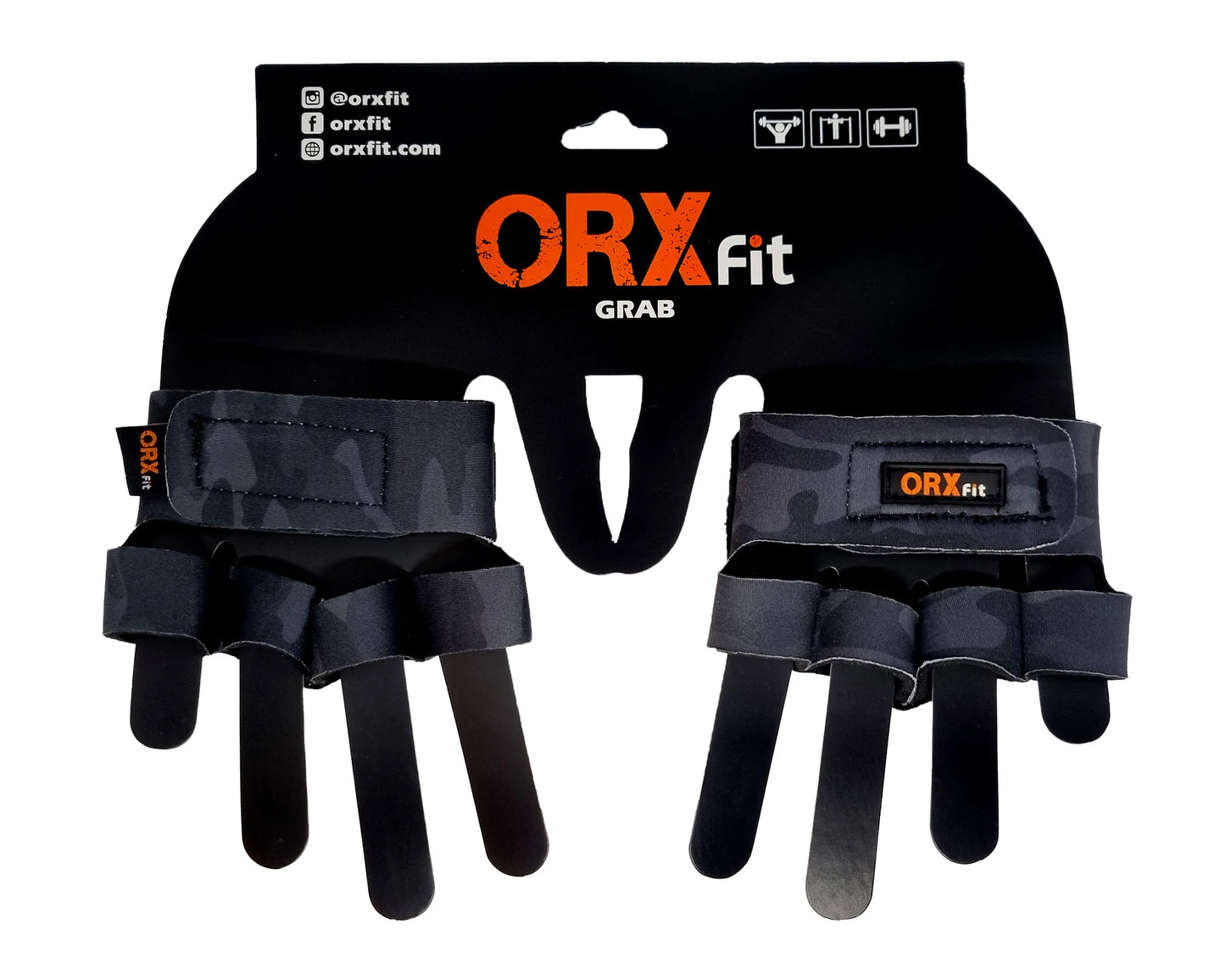 GUANTES PESAS GRAB BLACK CAMO