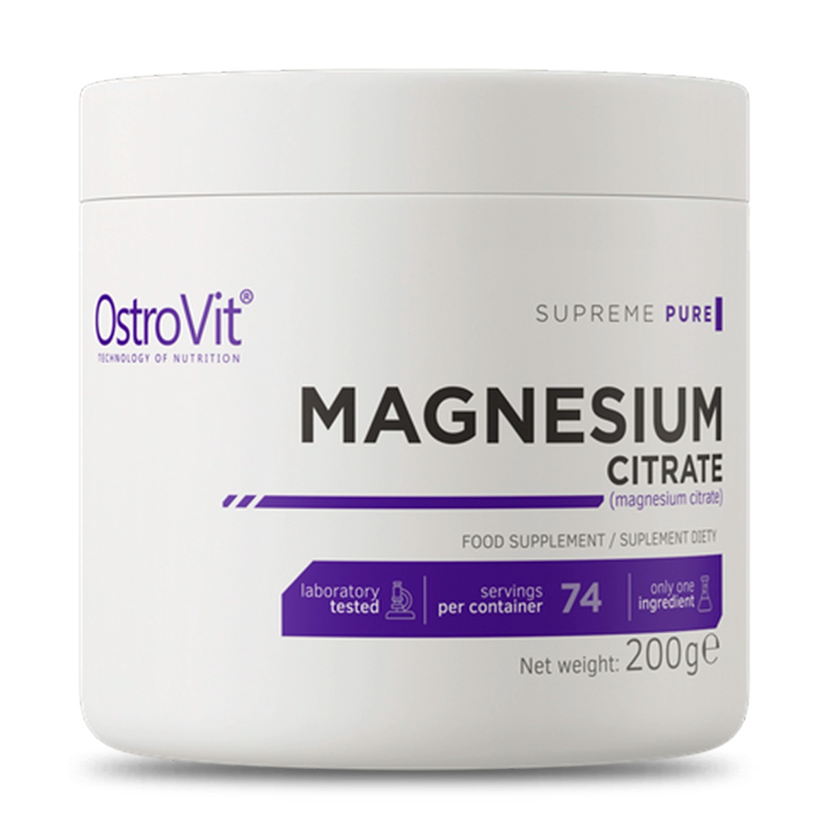 CITRATO DE MAGNESIO SUPREME OSTROVIT - EXP 01/2026