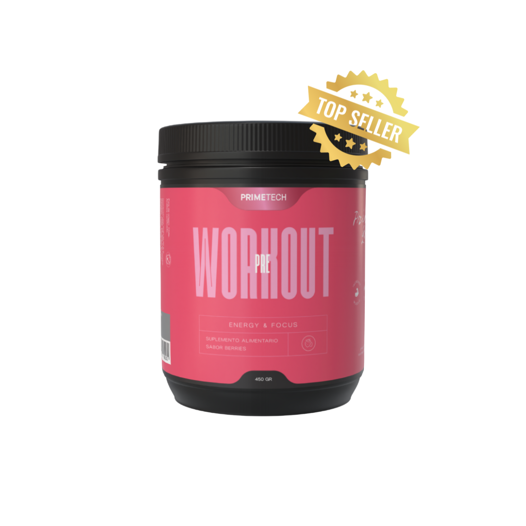 PRE ENTRENO 450 GR "PRIMETECH"