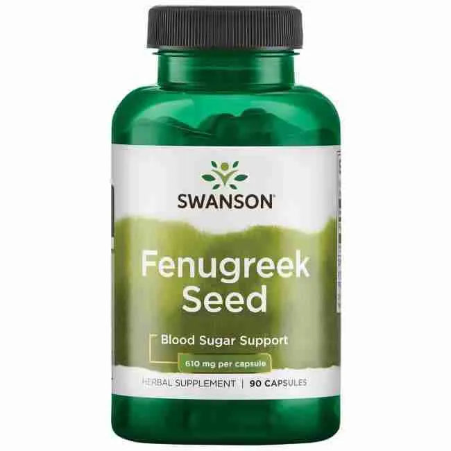 FENUGREEK SEED 610 MG 90 CAPS "SWANSON"