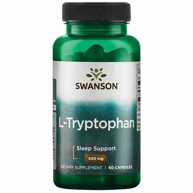 L- TRIPTOFANO 500 mg 60 CAPS "SWANSON"