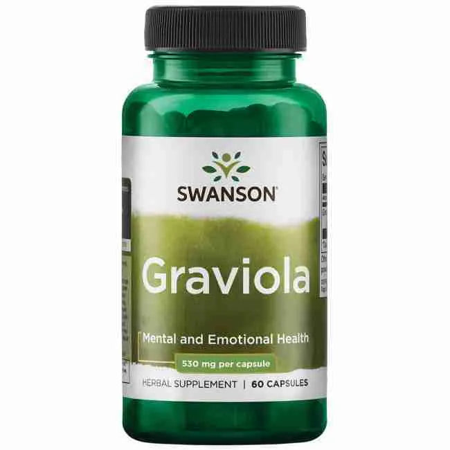 GRAVIOLA 530 MG 60 CAPS "SWANSON"