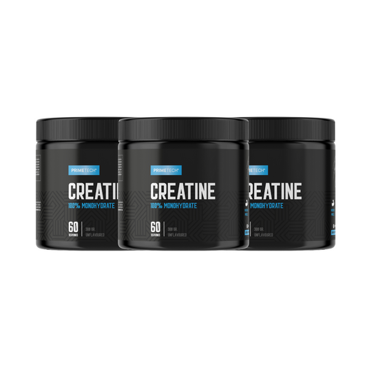 3 CREATINAS MONOHIDRATO 300 GR "PRIMETECH"