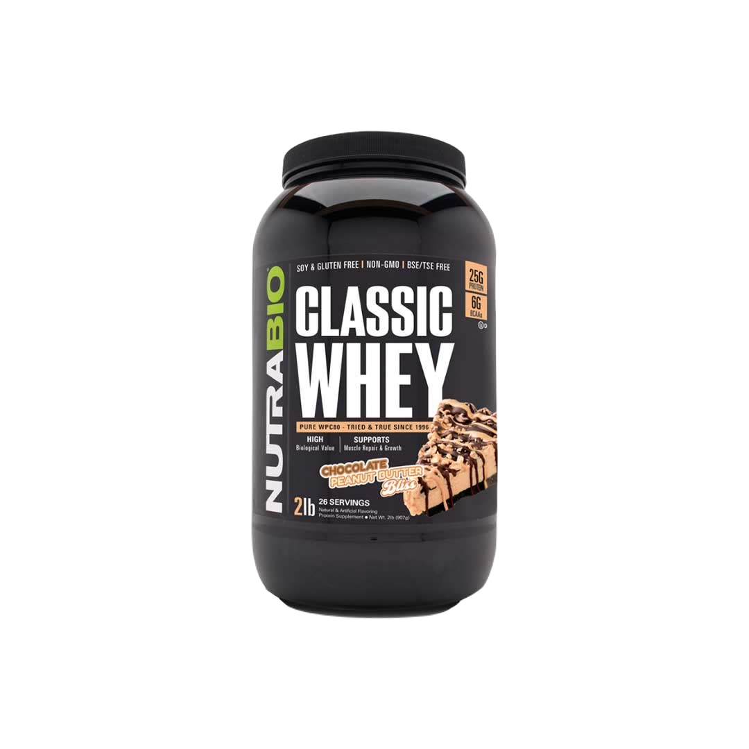 PROTEINA CLASSIC WHEY NUTRABIO (2 LB) - EXP 12/25