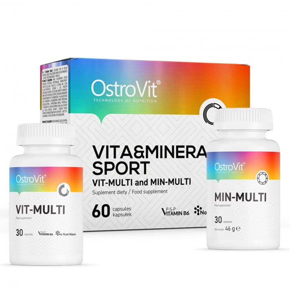 VITA&MINERALS SPORT 60 CAPS "OSTROVIT"