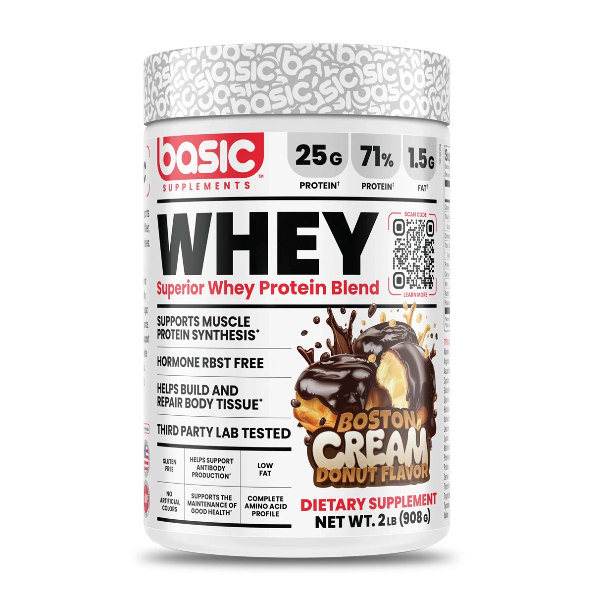 Proteina Basic Supplements Whey 2 Lbs