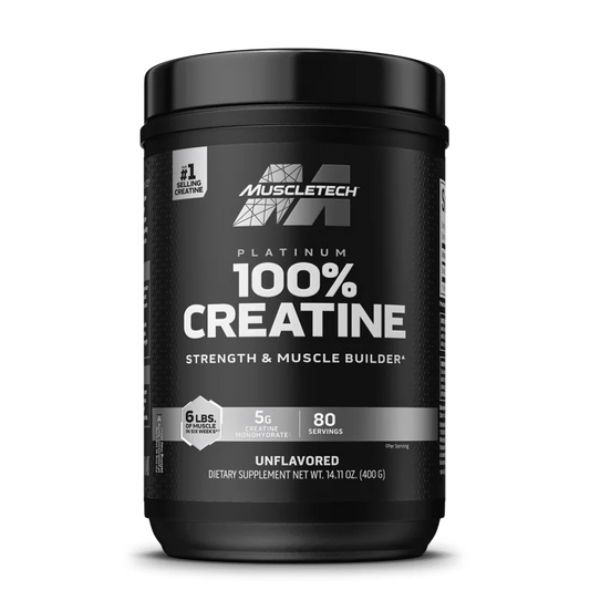 PLATINUM 100% CREATINA 400 GR  "MUSCLETECH"