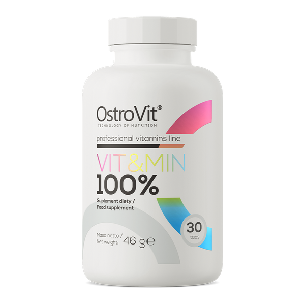 MULTIVITAMINICO VIT&MIN 100% 30 CAPS OSTROVIT