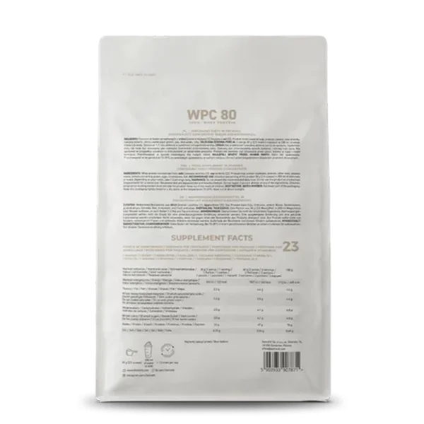 Whey Protein Sin Sabor – Wpc80 1,5 Lb