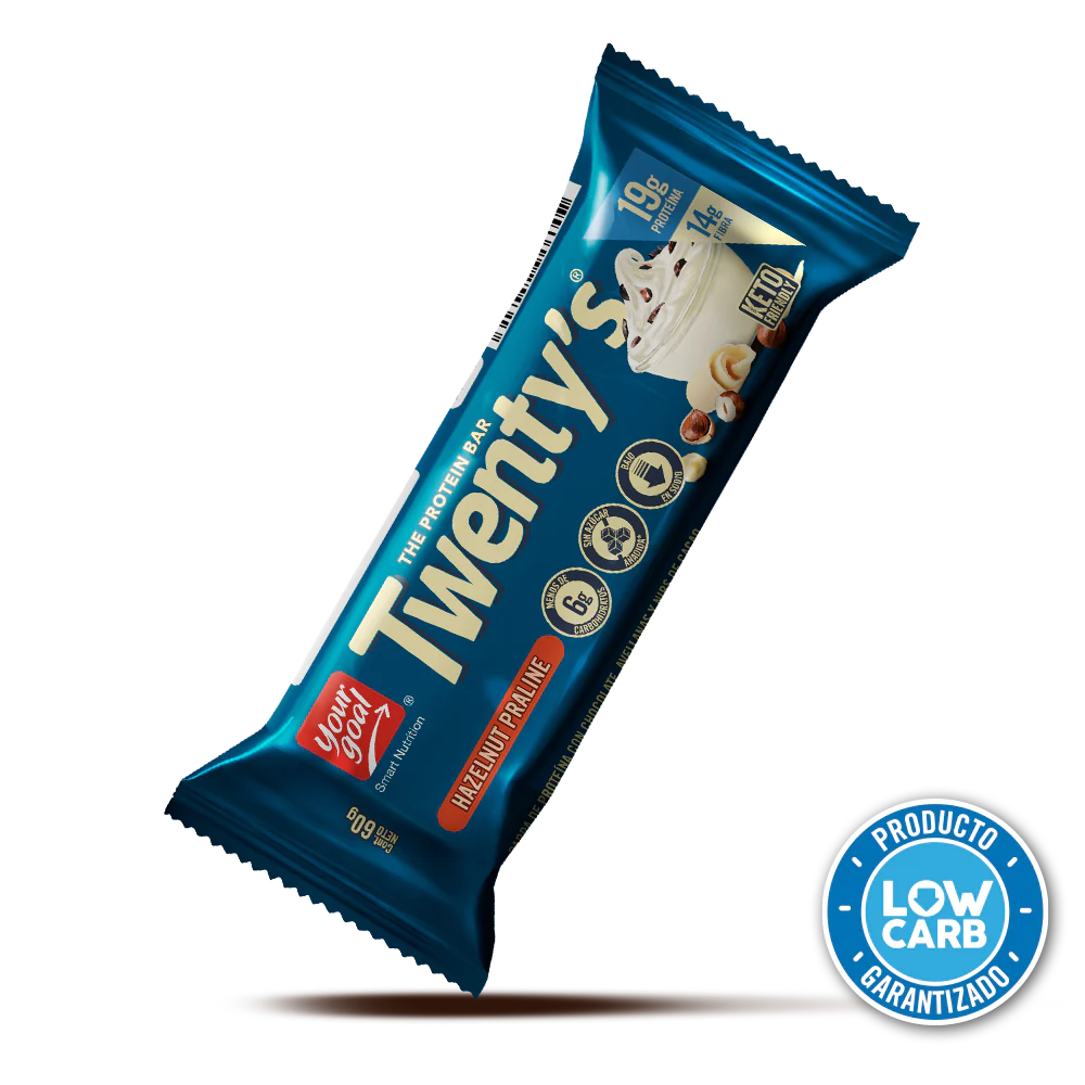 BARRA DE PROTEINA TWENTY´S 60GR "YOUR GOAL"