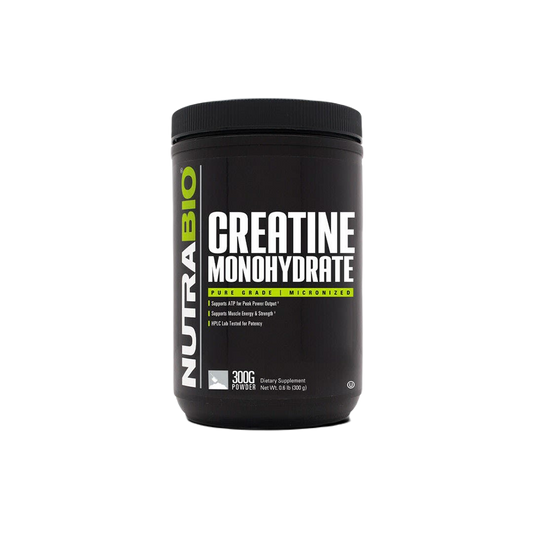 CREATINA MONOHIDRATO "NUTRA BIO" 300 GR