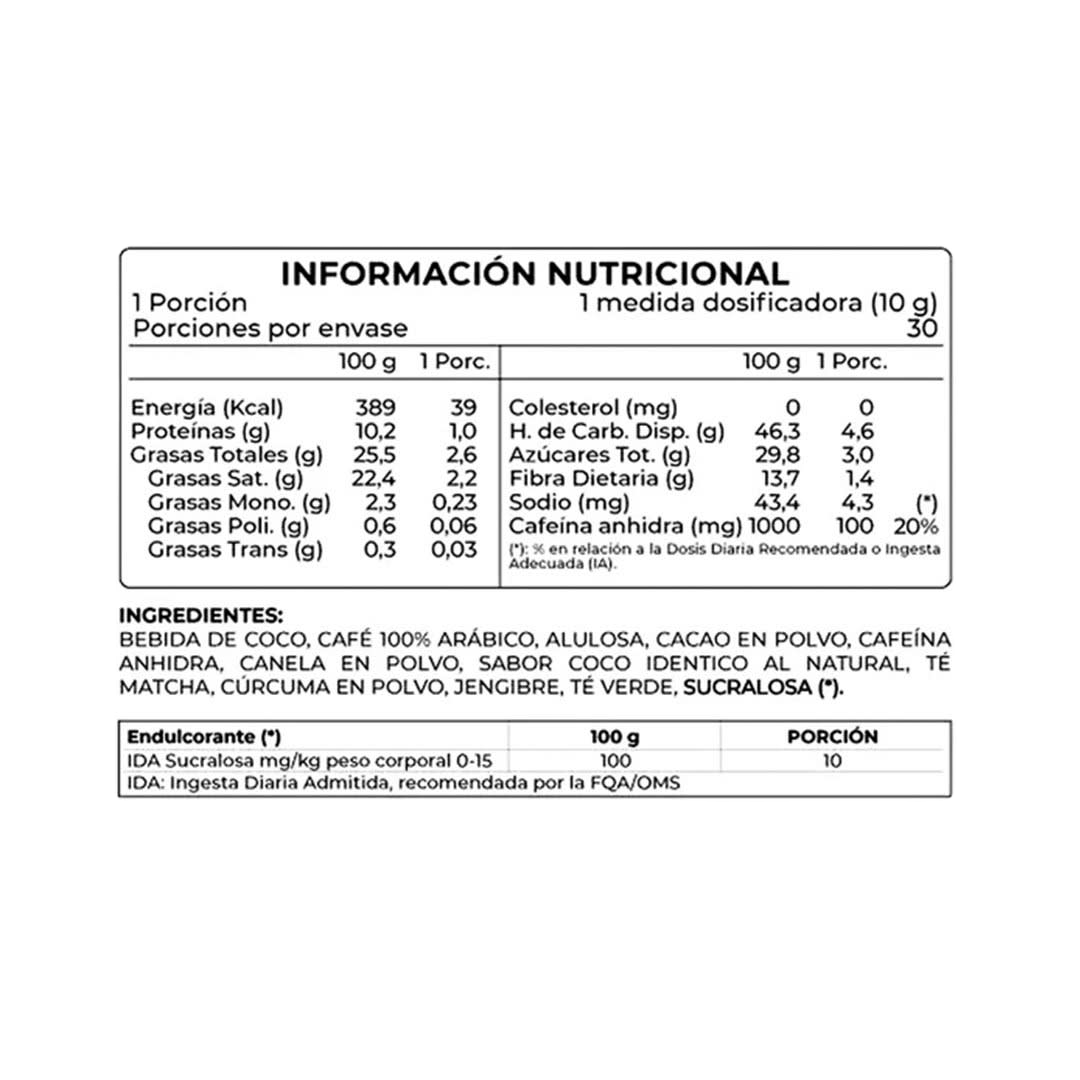 CAFÉ ENERGIZANTE COFFIT "REVITTA" 300 GR