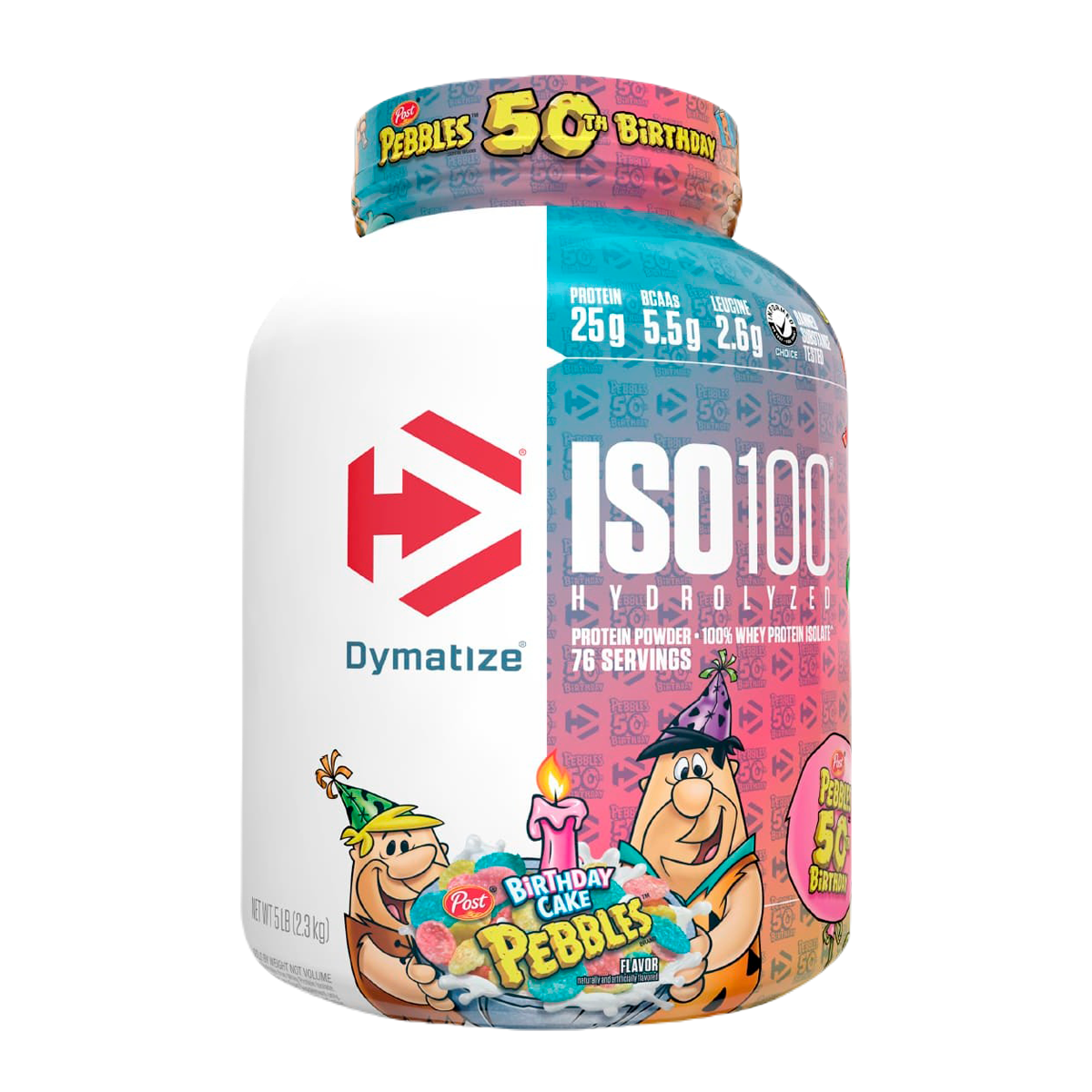 PROTEÍNA ISO 100 5 LB "DYMATIZE"