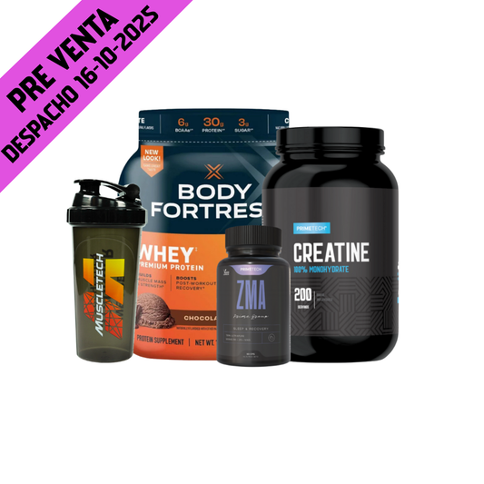 PROTEINA 100% ISOLATE PROTEIN BODY FORTRESS (680 GR) + CREATINA 100% MONOHIDRATO 1000 GR "PRIMETECH" + PRODUCTO PRIMTECH + SHAKER DE REGALO PRE VENTA - DESPACHO EL DIA 16-10-2025