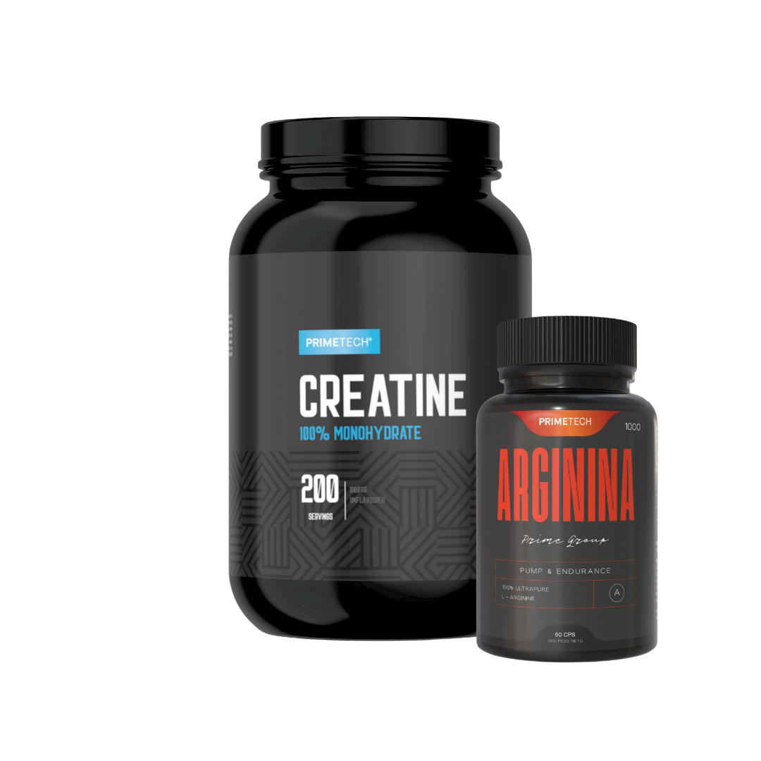 CREATINA MONOHIDRATO 1000 GR "PRIMETECH" + PRODUCTO PRIMETECH