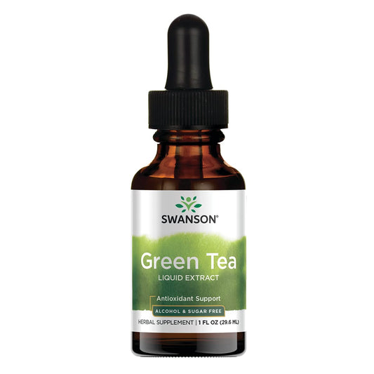 SWANSON GREEN TEA LIQUID EXTRACT 1 FL OZ