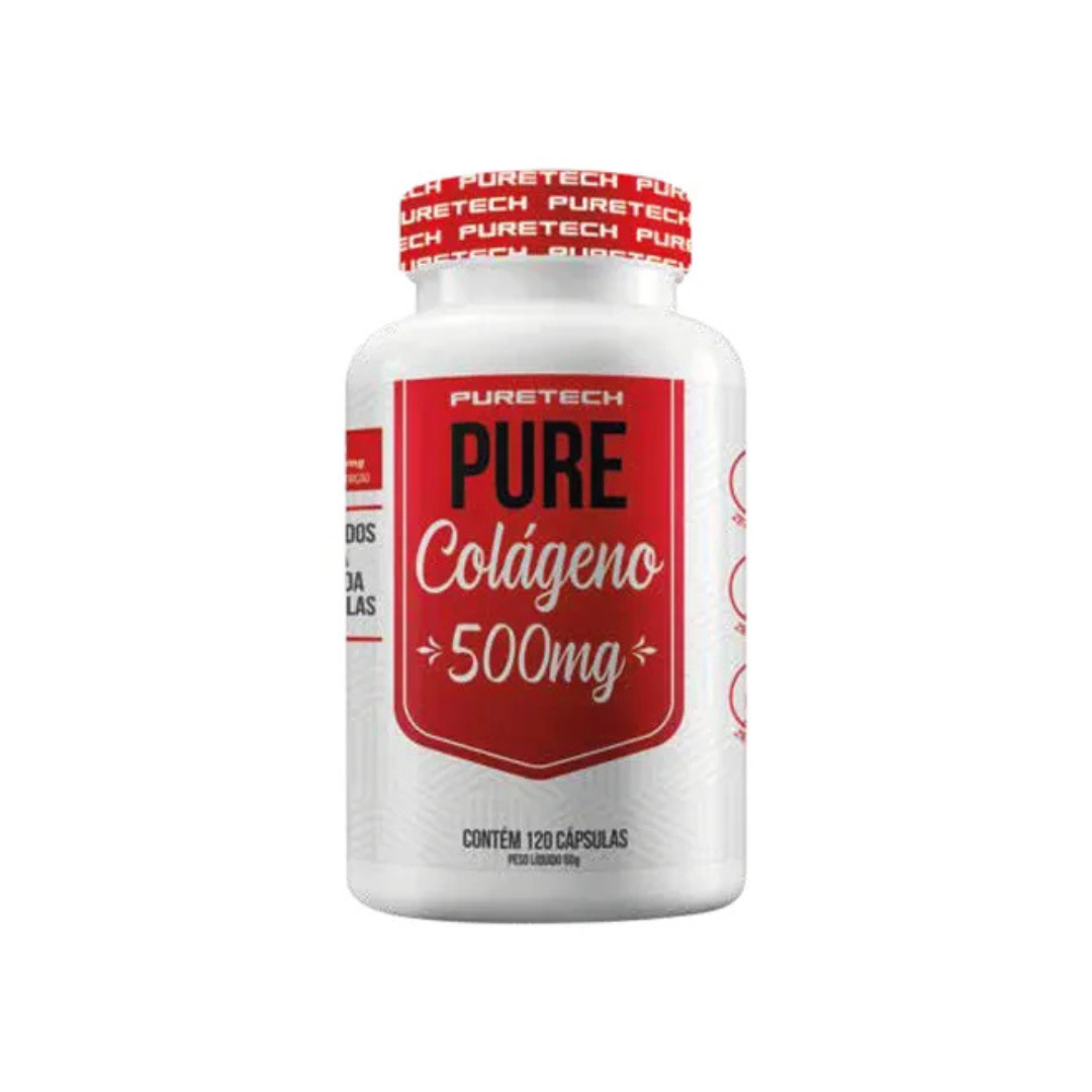 PURE COLLAGEN 500 MG 120 CAPS "PURETECH"