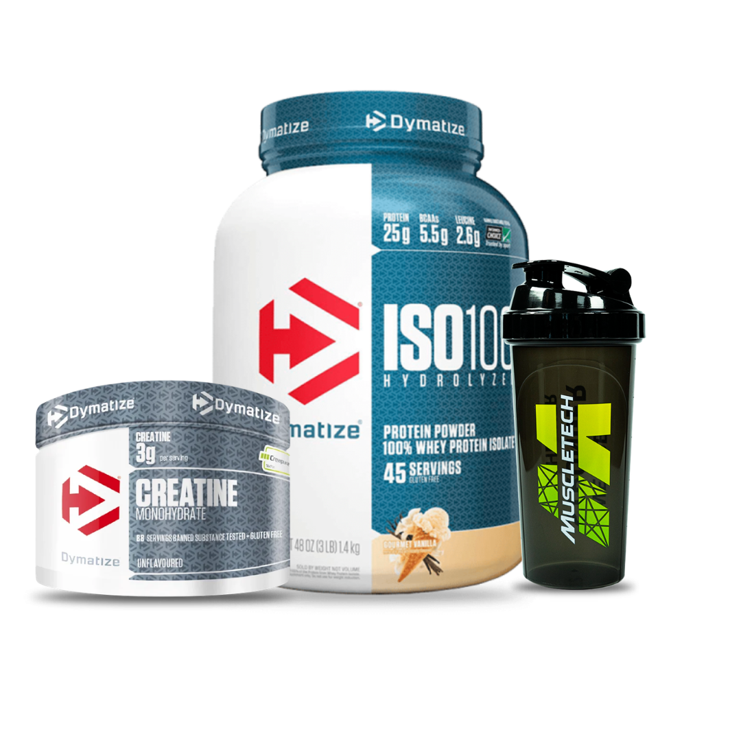 ISO 100 3 LB + CREATINA CREAPURE 300 GR + SHAKER