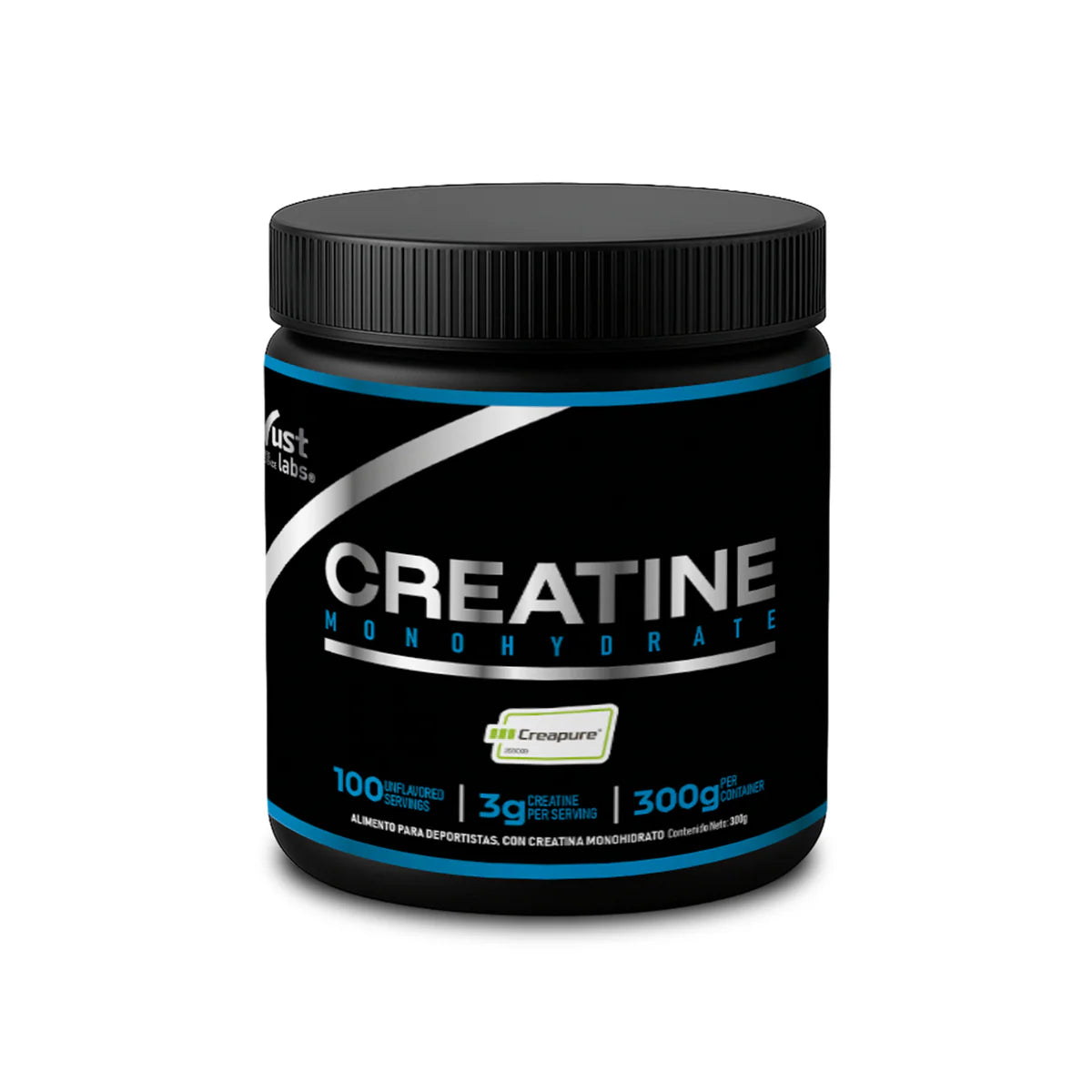 CREATINA MONOHIDRATO 300 GR CREAPURE  "TRUSTLABS"