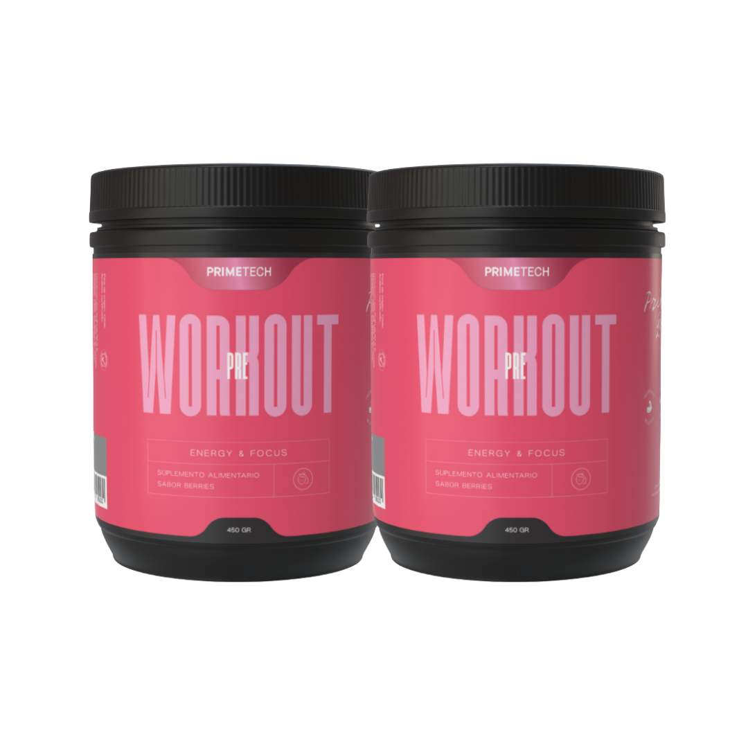 2 PRE ENTRENO PRIMETECH 450 GR