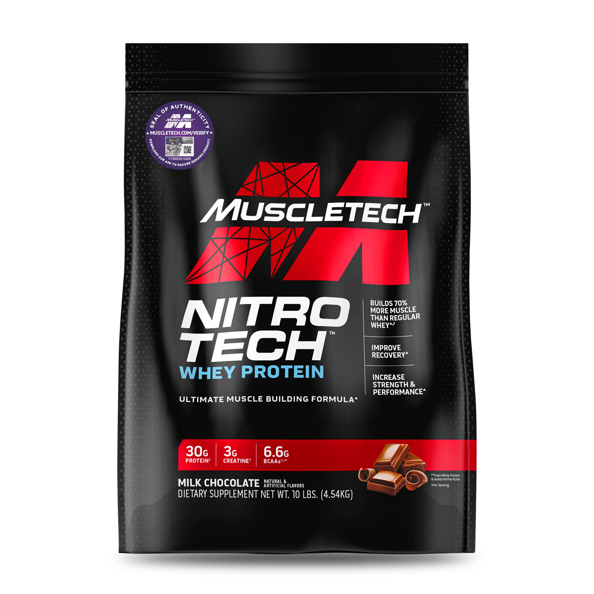 NITRO TECH 10LBS "MUSCLETECH"