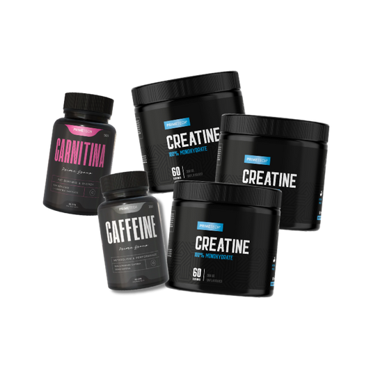 Pack Definición: x3 Creatina + Carnitina + Cafeína