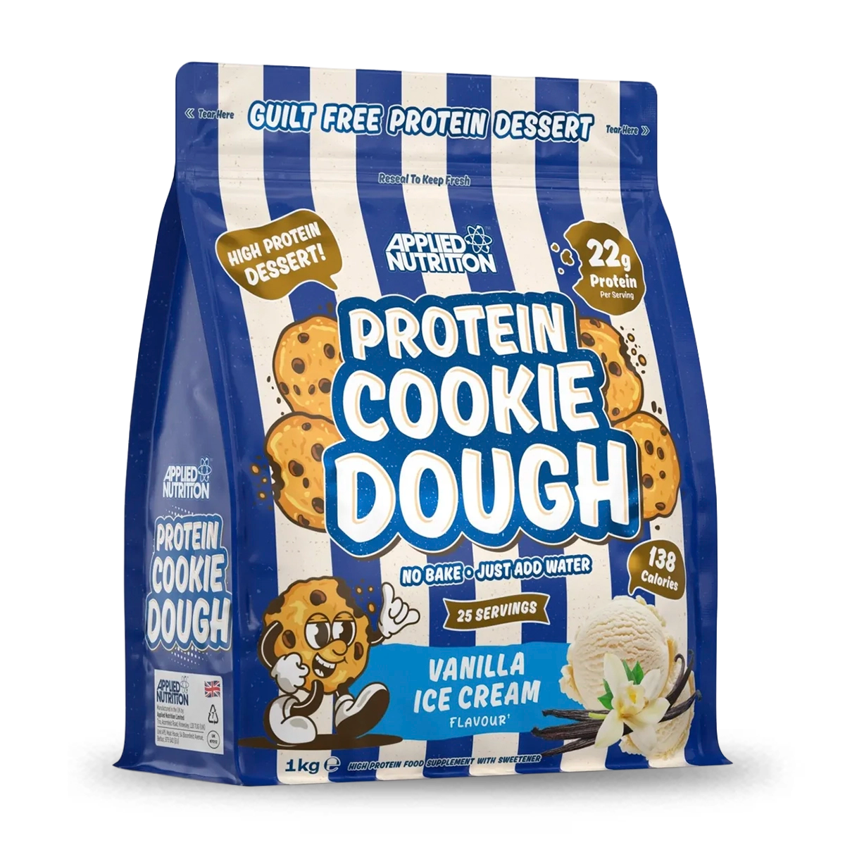 PROTEIN COOKIE DOUGH DESSERT 1000 GR "APPLIED NUTRITION"