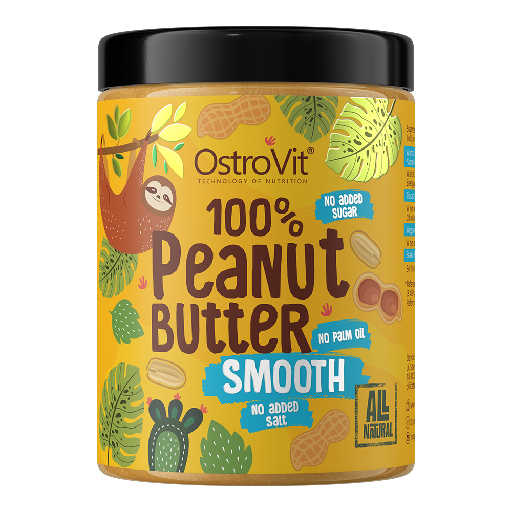 OSTROVIT 100% PEANUT BUTTER 1000GR