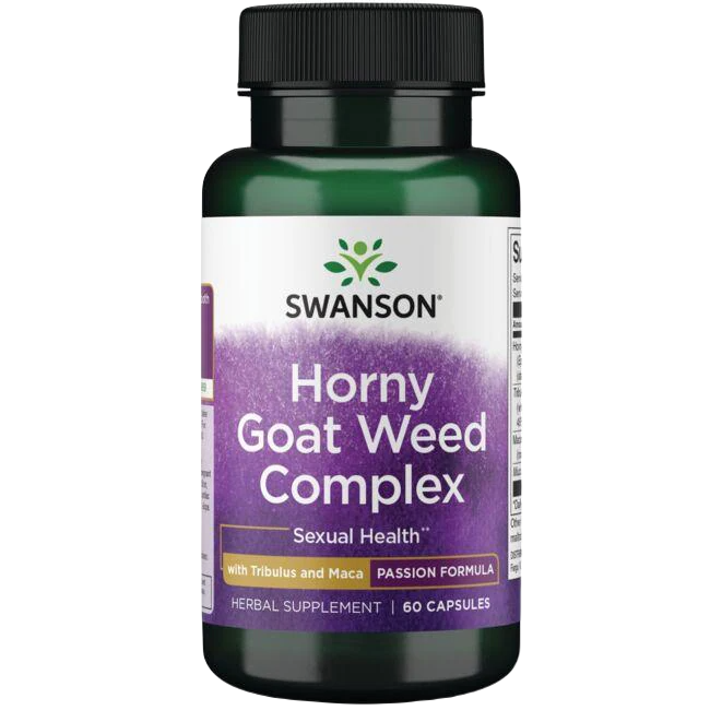 HORNY GOAT WEED COMPLEX 60 CAPS "SWANSON"