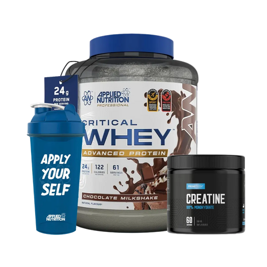 PACK CRITICAL WHEY APPLIED NUTRITION 2 KG + CREATINA 300 GR + SHAKER