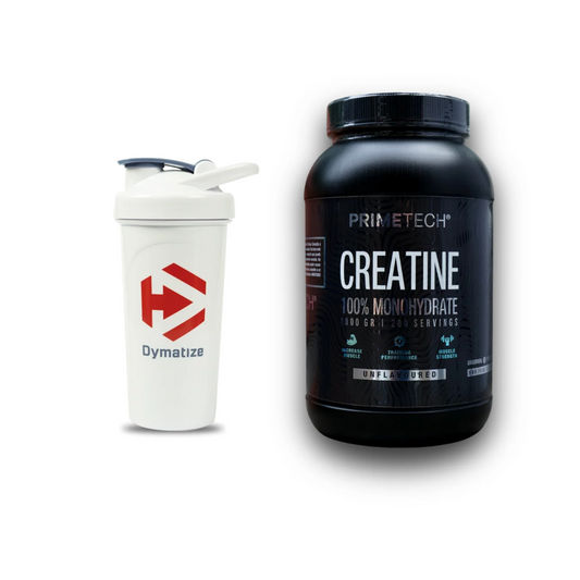 CREATINA 100% MONOHIDRATO 1000 GR "PRIMETECH" + SHAKER