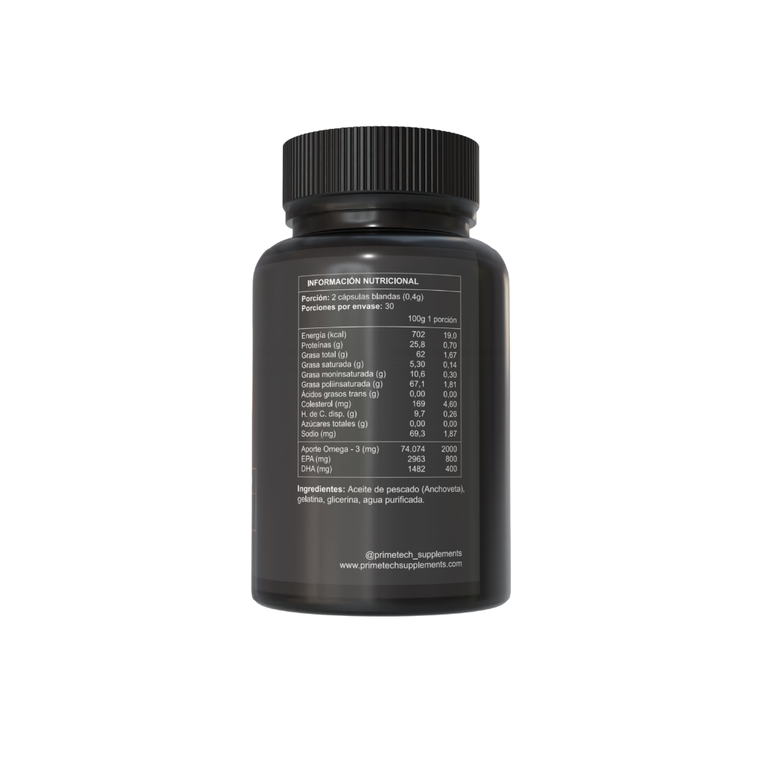 OMEGA 3 60 CAPS "PRIMETECH"