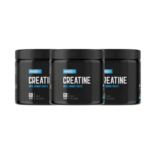 Pack 3 Creatinas Monohidratadas 300 g PrimeTech