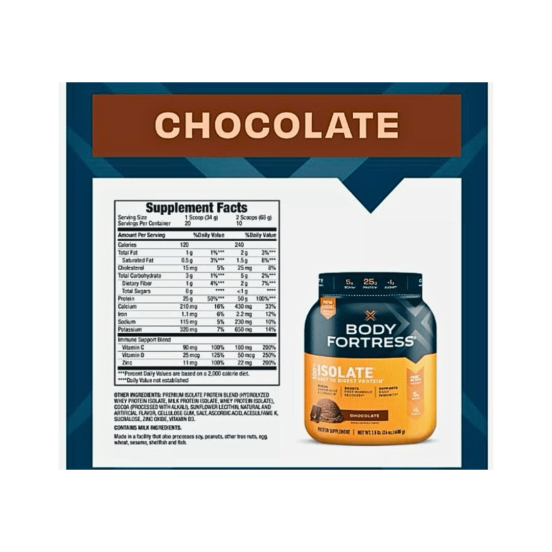 PROTEINA 100% ISOLATE PROTEIN BODY FORTRESS (680 GR) + CREATINA 100% MONOHIDRATO 1000 GR "PRIMETECH" + PRODUCTO PRIMTECH + SHAKER DE REGALO