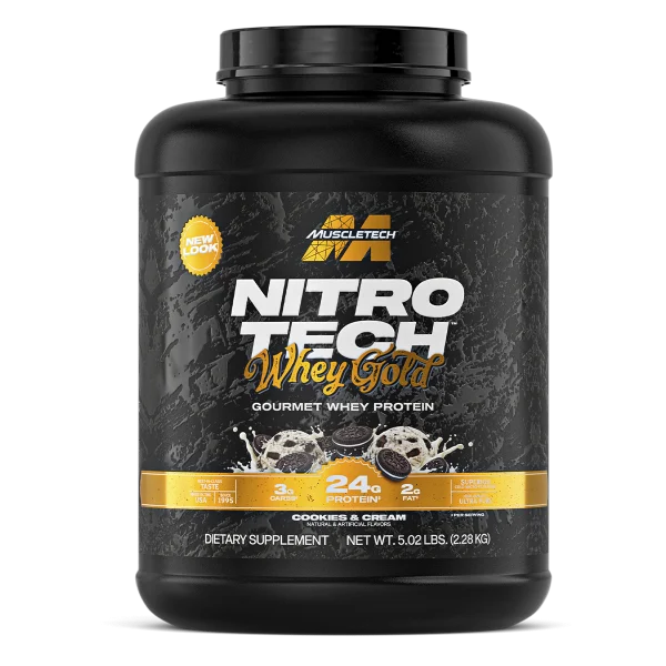 NITRO TECH WHEY GOLD 5LB "MUSCLE TECH"