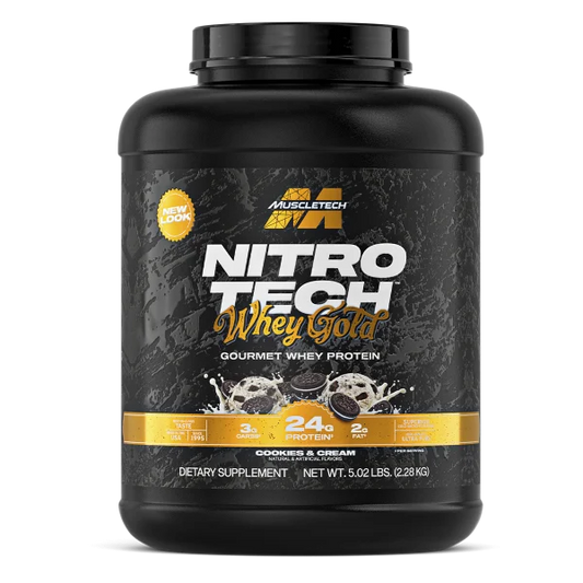 NITRO TECH WHEY GOLD 5LB "MUSCLE TECH"