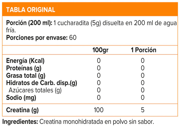 CREATINA MONOHIDRATO - ULTIMATE NUTRITION
