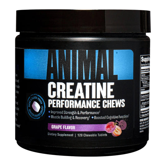 CREATINA ANIMAL PERFORMANCE 120 CHEW TABS