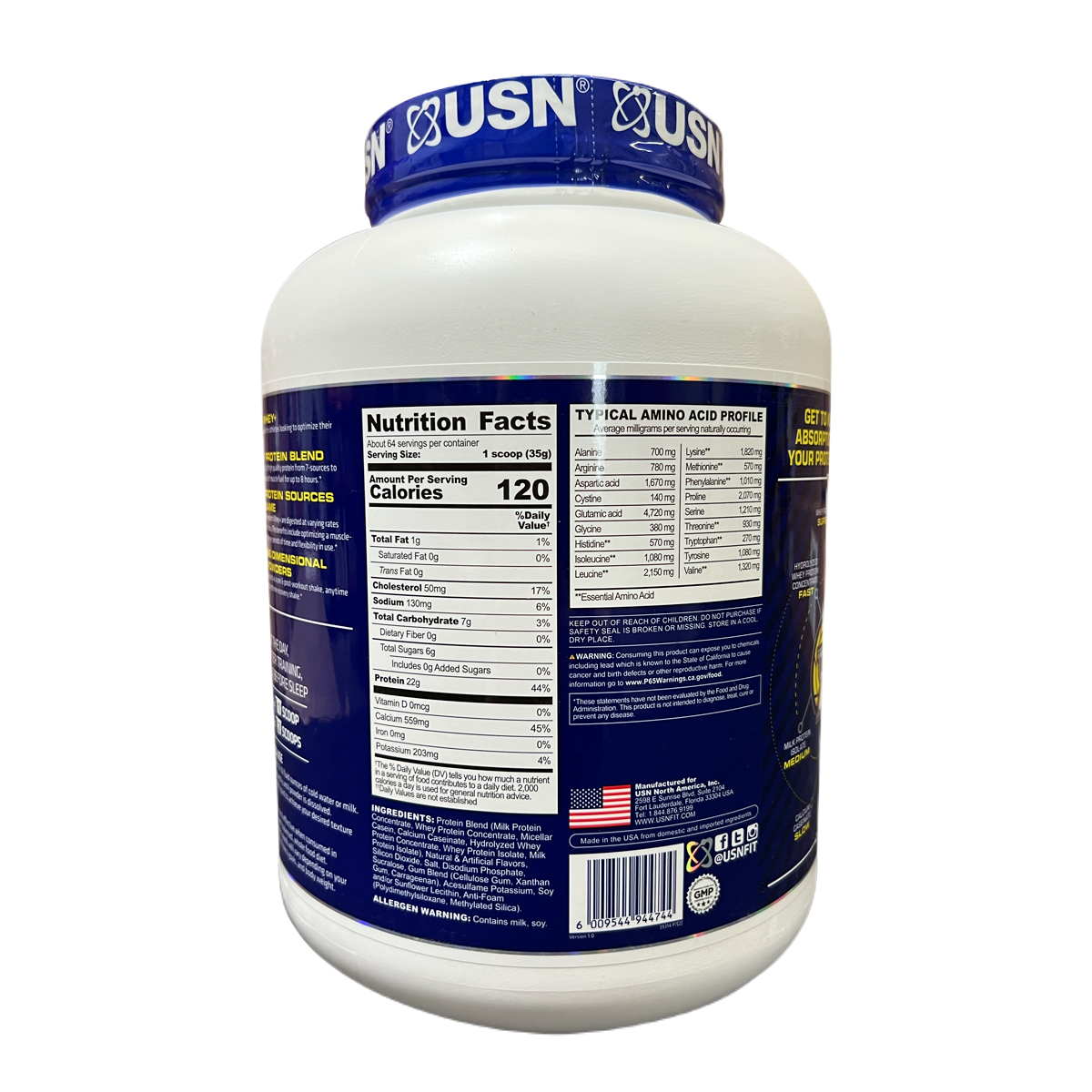 PREMIUM WHEY PROTEIN +"USN"