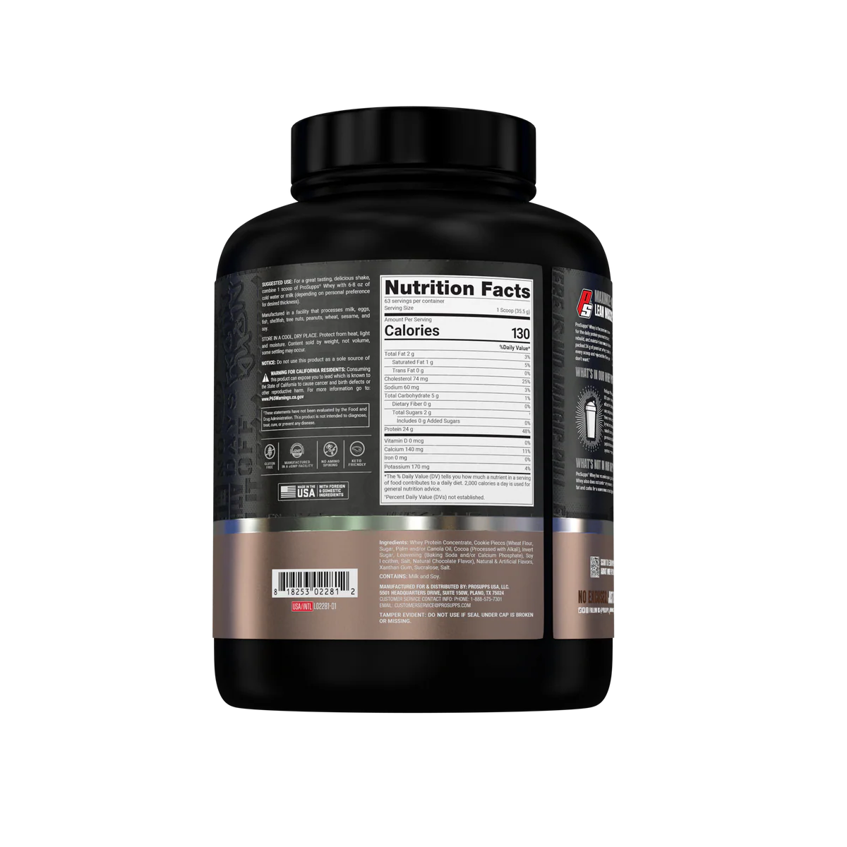 WHEY CONCENTRATE 5 LIBRAS "PROSUPPS"