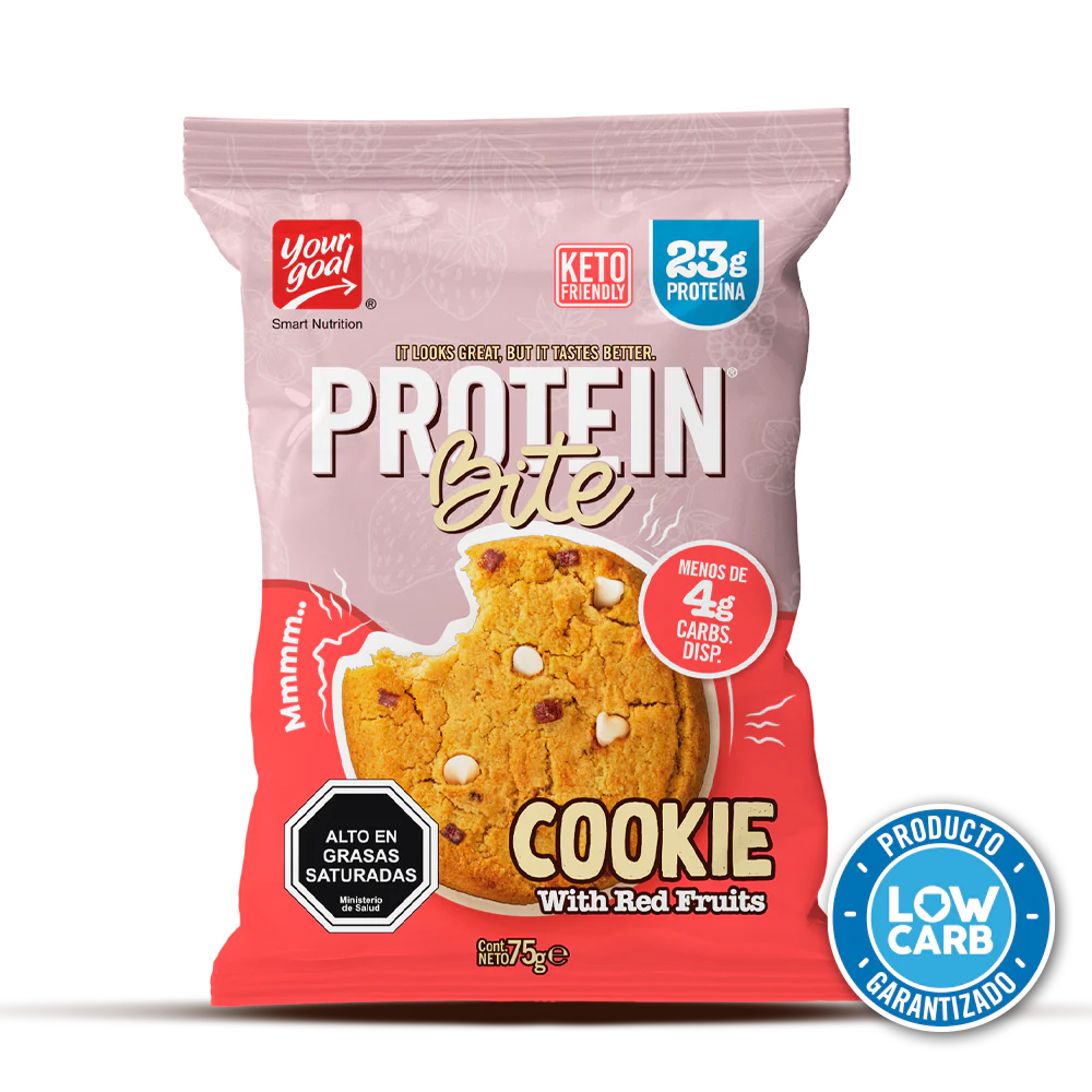 PROTEIN BITE COOKIE WITH RED FRUITS